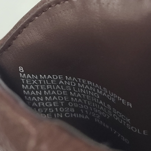 Cat & Jack Toddler Girl Brown Boots Size 8 - Picture 13 of 13